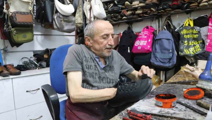 Ayakkabı fiyatları yükselince, Samsun’da tamircilere rağbet arttı