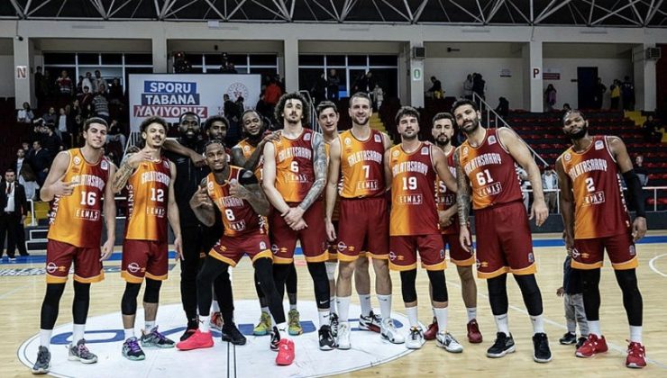 Galatasaray Ekmas potada Hapoel Bank Yahav ile kozlarını paylaşacak.